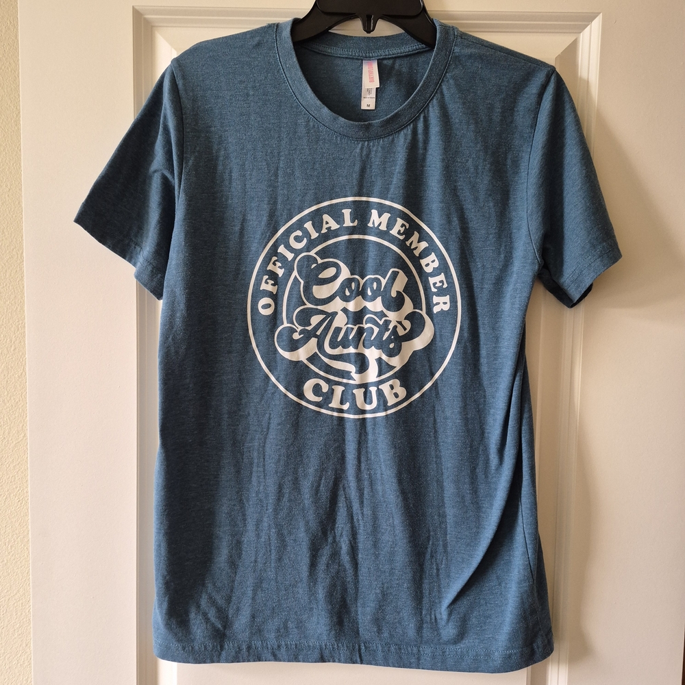 Cool Aunt's Club Blue T-Shirt